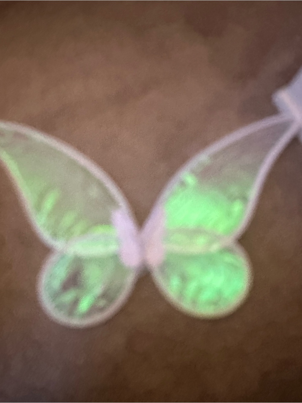 Iridescent Green Fairy Butterfly Wings for Women - Lightweight Costume Accessory - Picture 3 of 3